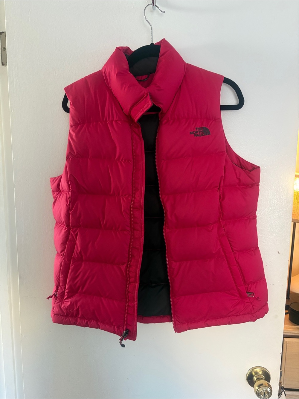 The North Face Women's Hot Pink Insulated Puffer Vest